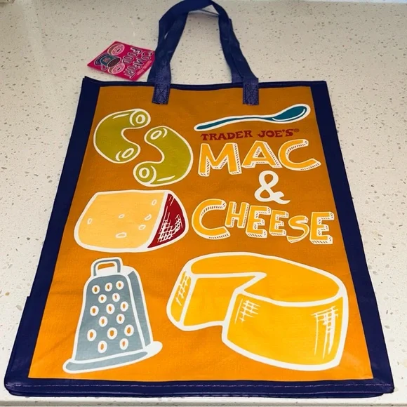🍟 Trader Joe’s Ultimate Comfort Foods Tote Bag 16” x 13” NWT - Picture 2 of 8